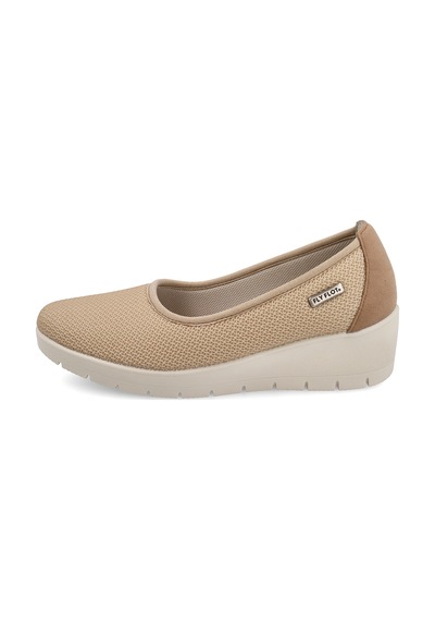 Sneaker Günlük Kadın 18 X15 78 Fly Flot Cloth Shoe Beige Bej