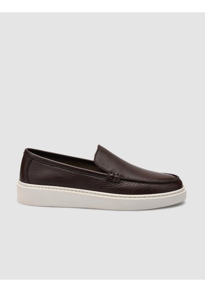 Cabani Seramo %100 Hakiki Deri Kahverengi Erkek Loafer