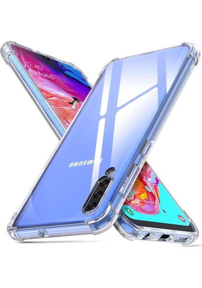 Samsung Uyumlu Galaxy A70 Kilif Darbe Emici Kenar Korumali Silikon 73746264