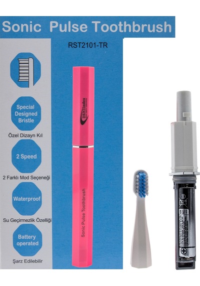 Dentindex Sonic RST2101-TR Pulse Diş Fırçası Pembe
