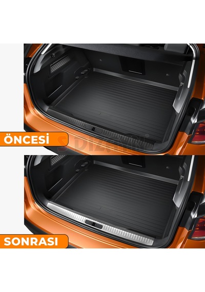 S-dizayn Citroen C4x Krom Bagaj İç Eşiği 2022 Üzeri A+ Kalite