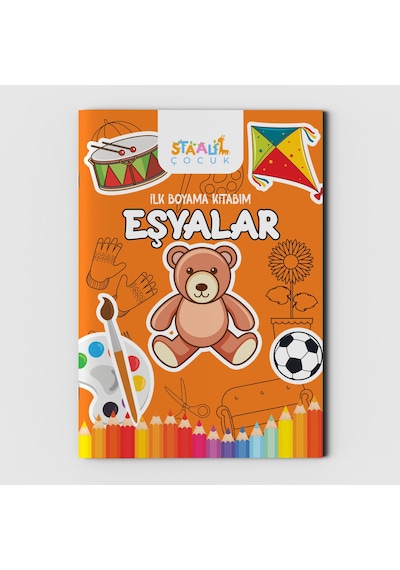 İlk Boyama Kitabım - Eşyalar