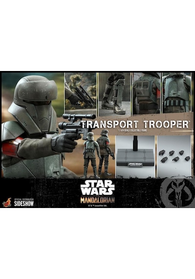 Hot Toys Transport Trooper Sixth Scale Figure - 907512 - The Mandalorian Television Masterpiece Series TMS30