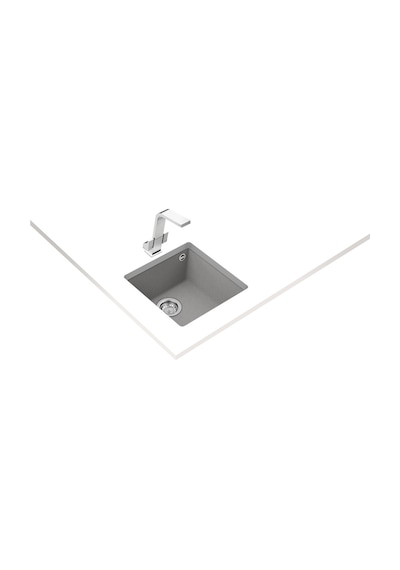 Teka Square 40.40 Tg Tek Hazneli Tegranite + Eviye - Stone Grey - 115230026