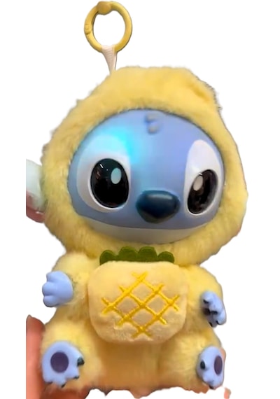 Işıklı Ve Sesli Stitch Oyuncak Sürpriz Paket Blind Box Askılı 15 Cm 1 Adet Çok Renkli