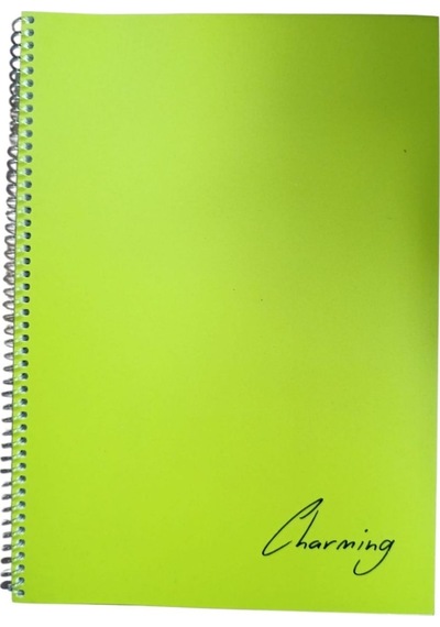 Tokaç A4 Pp. Kp Spiralli 72 Yp Defter Düz Tok-170-yeşil