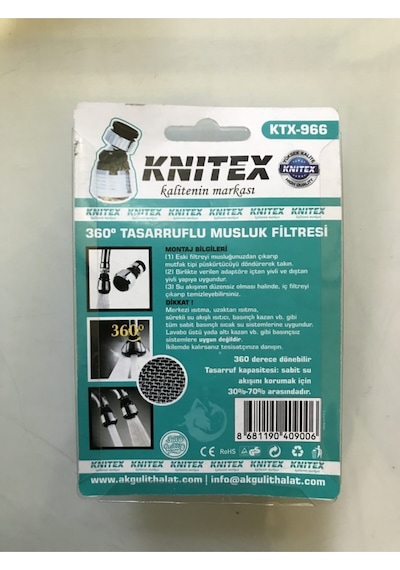 Tasarruflu Musluk Ucu Filitresi Ktx-966 Tasarruflu Musluk Ucu Filitresi Ktx-966