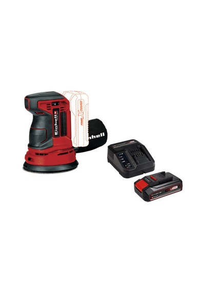 Einhell TE-RS 18 Li Akülü Zımpara  + 2.5 Ah Akü + PXC Hızlı Şarj Cihazı