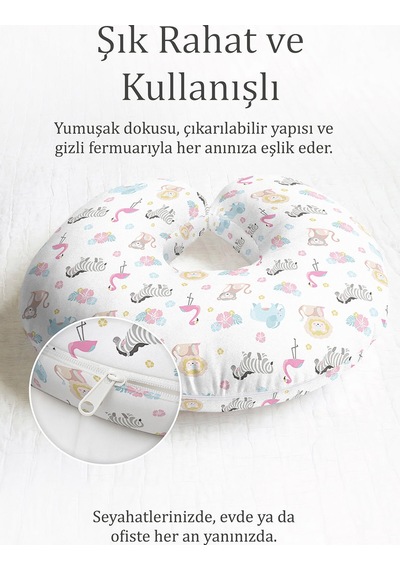 Sevimli Hayvan Figürleri Pamuklu Boyun Yastığı - Pastel Pembe Mavi Çocuk & Yetişkin Seyahat Yastığı Tozlu Gün Batımı Gül Kurusu Sevimli Hayvan Figürleri Pamuklu Boyun Yastığı - Pastel Pembe Mavi Çocuk & Yetişkin Seyahat Yastığı Tozlu Gün Batımı Gül Kurusu