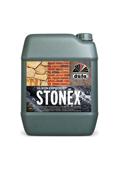 Düfa Stonex Silikon Emprenye Doğal Taş Cilası Su Bazlı 5 Lt Şeffaf