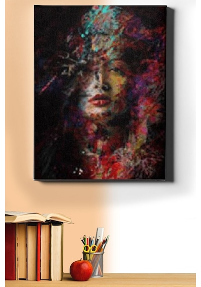 Webstyle Sayılarla Boyama Seti Kasnaklı Renk Kraliçesi 40 X 50 Cm