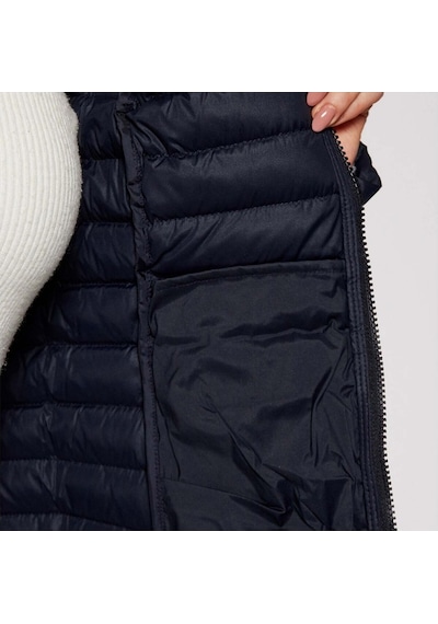 The North Face Stretch Down Hoodie Kapüşonlu Kadın Mont Lacivert
