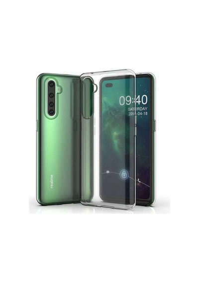Realme 6 Pro Kılıf Zore Şeffaf Ince Ve Esnek Süper Silikon Kılıf Renksiz