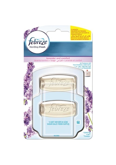 Febreze Non Stop Lavanta Konforu Hava Ferahlatıcı Oda Kokusu 2 x 5.5 ML
