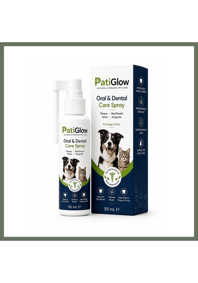 Bezos Patiglow Kedi Ve Köpek Ağız Ve Diş Bakım Spreyi 50 Ml Bezos1