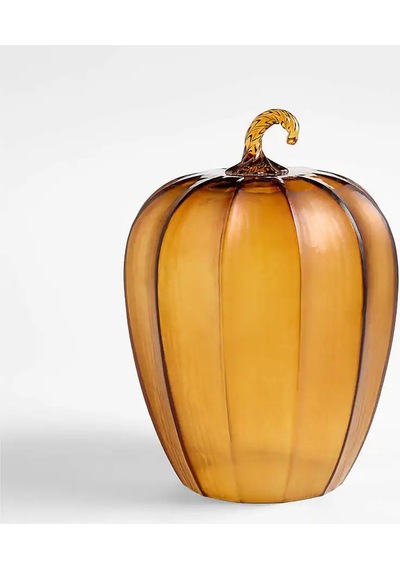 Crate & Barrel El Yapımı Amber Cam Balkabağı, Mat Yüzeyli Lüks Sonbahar Dekor Objeleri Dekorlar Ve Süsler Turuncu Crate & Barrel El Yapımı Amber Cam Balkabağı, Mat Yüzeyli Lüks Sonbahar Dekor Objeleri Dekorlar Ve Süsler Turuncu