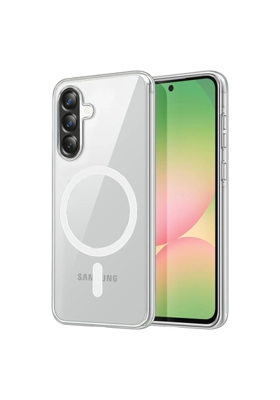 Samsung Galaxy Uyumlu A27 5g Combo Sert Şeffaf Magsafe Kapak - Şeffaf Çr