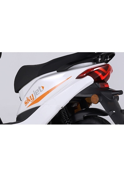 Skyjet Ecolıne Elektrikli Moped Beyaz