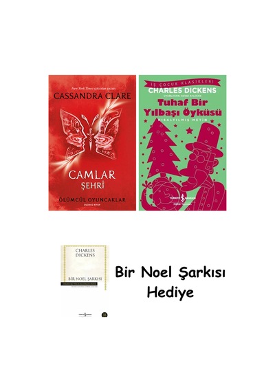 Ölümcül Oyuncaklar 3. Kitap - Camlar Şehri + Tuhaf Bir Yılbaşı Öyküsü + Bir Noel Şarkısı