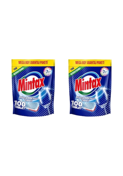 Mintax Bulaşık Tableti 2 x 100 Adet