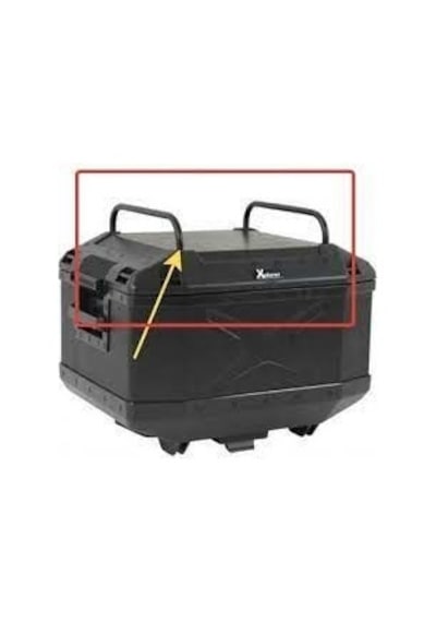 Hepco Becker Arka Çanta Üstü Demir Gri Xplorer 45lt/610093 00 09 Std