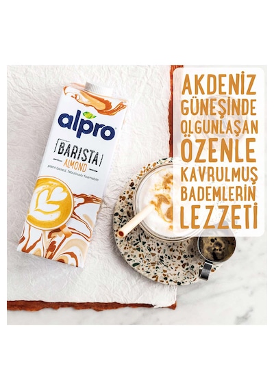 Alpro Barista Badem Sütü 4 x 1 L
