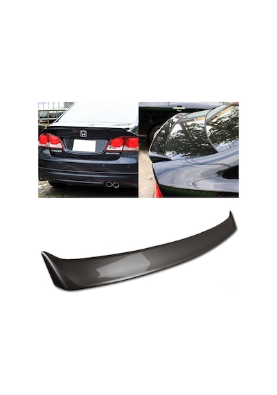 HONDA CİVİC 2006-2007 FD6 PLASTİK BOYASIZ SPOİLER-SPOYLER