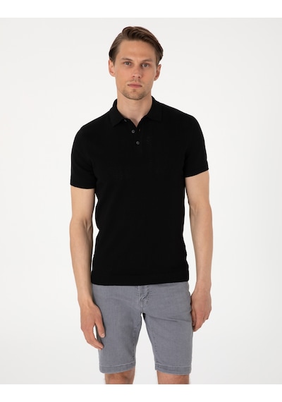 Pierre Cardin Erkek Siyah Kazak /triko 50305976-vr046 Siyah