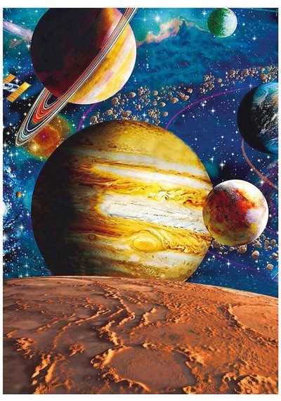 100 Parça Galaxy Puzzle 5238