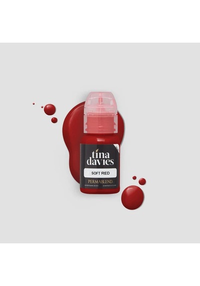 Perma Blend Tina Davies Soft Red Kalıcı Makyaj Dudak Pigmenti 15ml