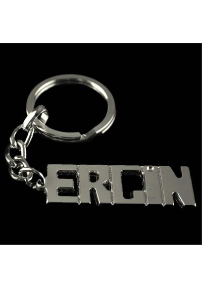 Ergin - 879 - - Nazblsmm - İsimli Anahtarlık Çok Renkli