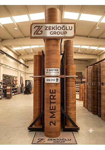 Muşamba 2 M X 4 M Yer Döşemesi Su Geçirmez Zemin Kaplama Sıcak Meşe