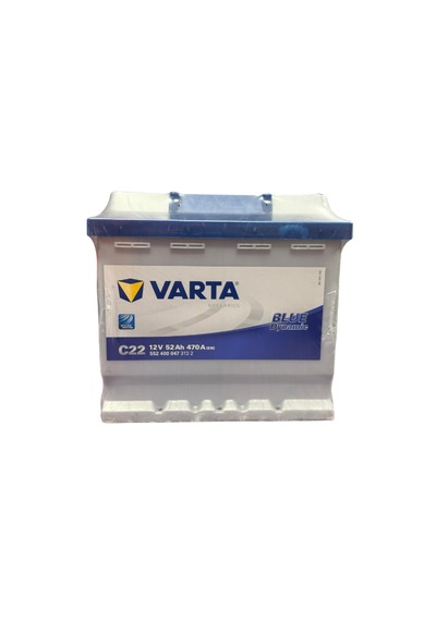 Montaj Dahil 12v 52 Amper Varta Akü 470en Yerinde Değişim  Servis 45-50 Amper Iade Edecegim-