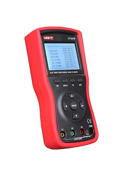 Unit Ut-267b Akıllı 3 Fazlı Kelepçe Voltammetre