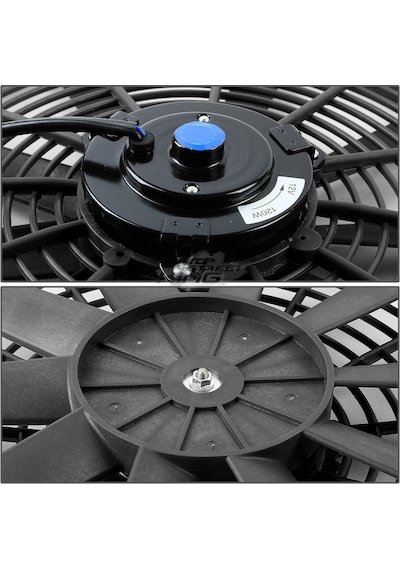 Üniversal Fan Motoru 12 Volt 11"Inc Üfleyici