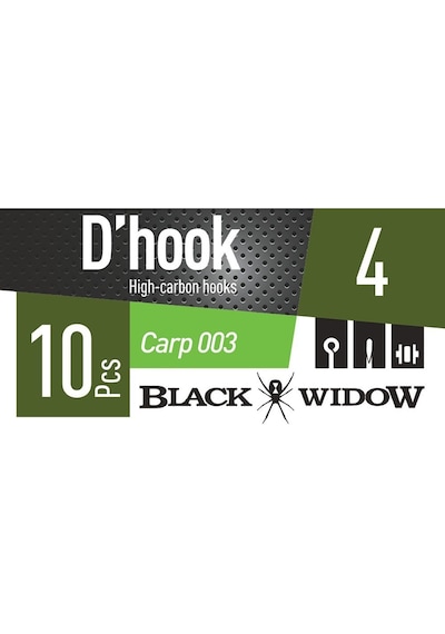Daiwa Black Widow Carp 003 İğne No:4