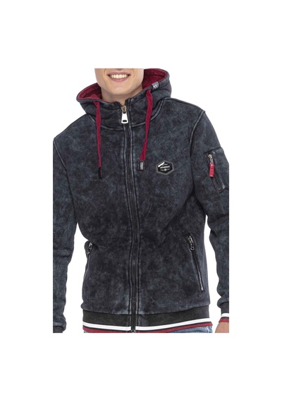 Cipo & Baxx Cl418 Sporty Men Sweatshirt Siyah