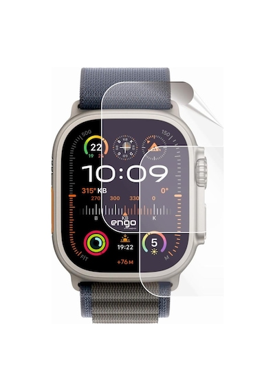 Apple Uyumlu Watch Ultra 2 Ekran Koruyucu 49mm Şeffaf Tpu 2 Adet