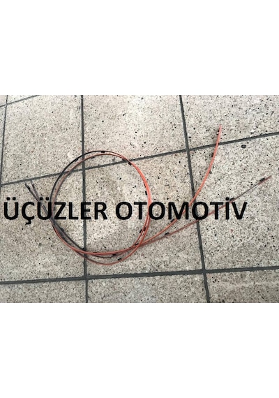 R11 Flash Tampon Şeridi Ince Ön Arka Takım (Kırmızı)