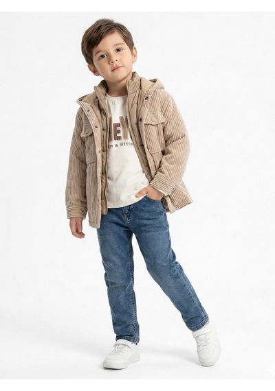 Xo Kids Erkek Çocuk Alt Üst Takım 3-8 Yaş 2760 Bej
