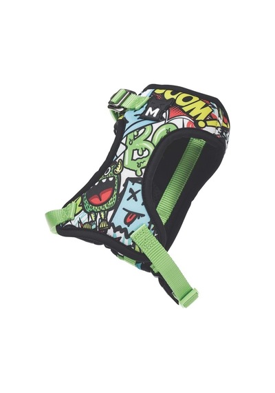 M-pets Urban Style Multicolor Easy Fit Köpek Göğüs Tasması L Çok Renkli