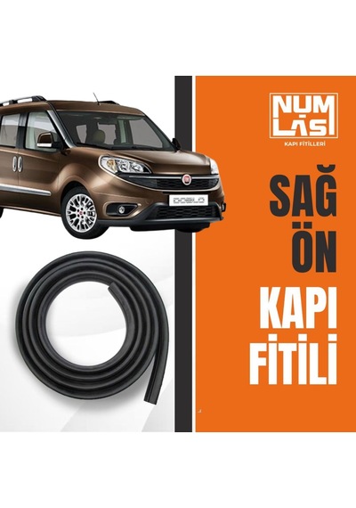 Fiat Doblo 2015-2022 Sağ Ön Kapı Fitili-a Kalite-numlas-nm4248