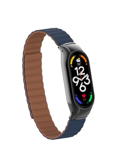 Xiaomi Uyumlu Mi Band 7 Kordon Renkli Strap Deri Loop Kordon 69
