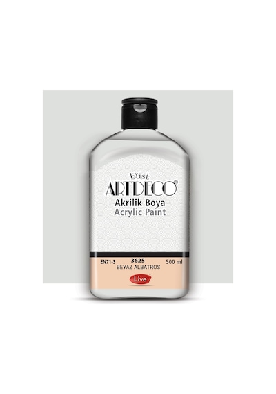 Akrilik Boya 500 Ml Beyaz Albatros 3625 0000 Naturel