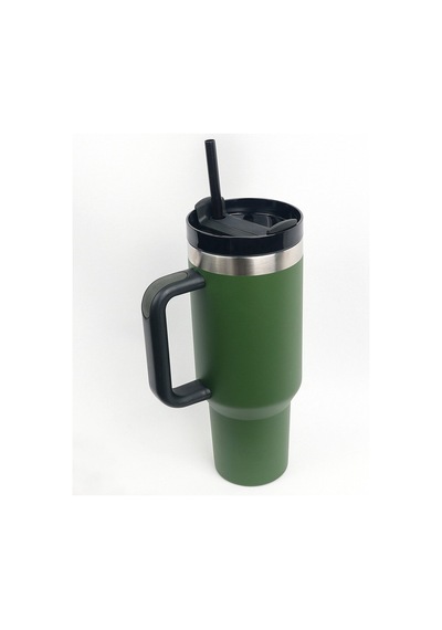 Igloo Stadler Thermo-mug 1.2 Lt Haki-siyah Pipetli Termos Çok Renkli