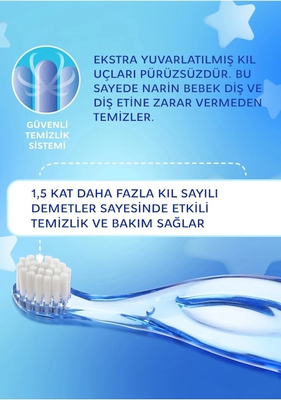 Mey İthalat .baby Ekstra Soft Diş Fırçası 0-3 Yaş Diğer