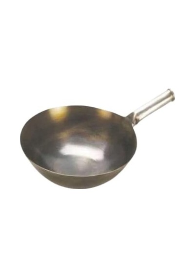 Şef Wok Tava 34- Cm Çelik Tava Şef Tava Paslanmaz Çelik Tava Genel