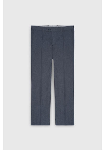 AC&Co / Altınyıldız Classics  Erkek Koyu Grı Slim Fit Dar Kesim Kırlangıç Yaka Kareli Kapak Cepli Esnek Takım Elbise Koyu Grı