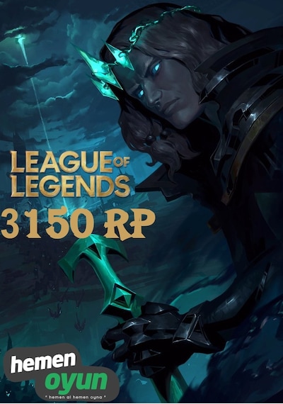 HemenOyun League of Legends Lol 3150 RP TR