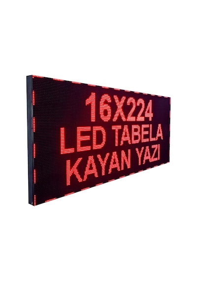 16x224cm Kayan Yazı & Led Tabela